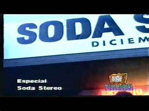 Soda Stereo Dynamo En Obras Youtube