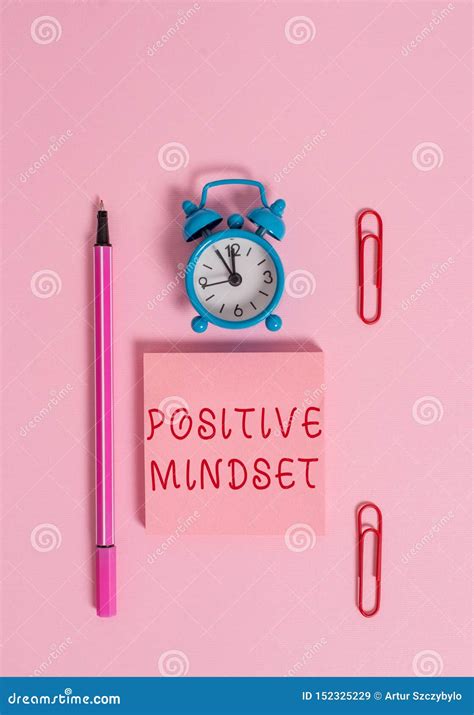 Conceptual Hand Writing Showing Positive Mindset Business Photo Text