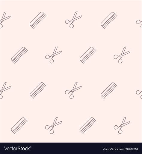 Hair salon background 10 Royalty Free Vector Image