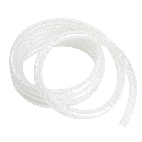 Snapklik Geowaky 5 8 ID 7 8 OD 10 Ft Clear Braided Hose Plastic