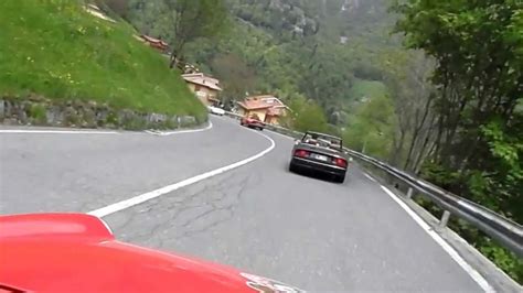 Alfa Romeo Duetto Spiders In The Mountains Heading For The Miglia