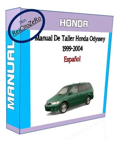 Manual De Taller Honda Odyssey 1999 2004 Español Cuotas sin interés