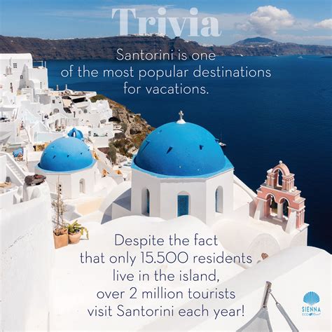Trivia: Santorini is one of... - Sienna Resort - Santorini | Facebook