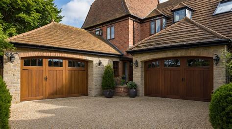 Wooden Garage Doors With Windows Wooden Garage Doors Uk