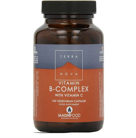 Vitamin B Complex With Vitamin C Capsules Terra Nova Nature S Fix