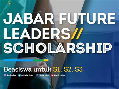 Ini Cara Dan Syarat Mendapatkan Beasiswa Jabar Future Leaders