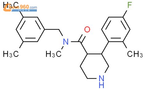 873462 56 7 4 Piperidinecarboxamide N 3 5 Dimethylphenyl Methyl 3 4