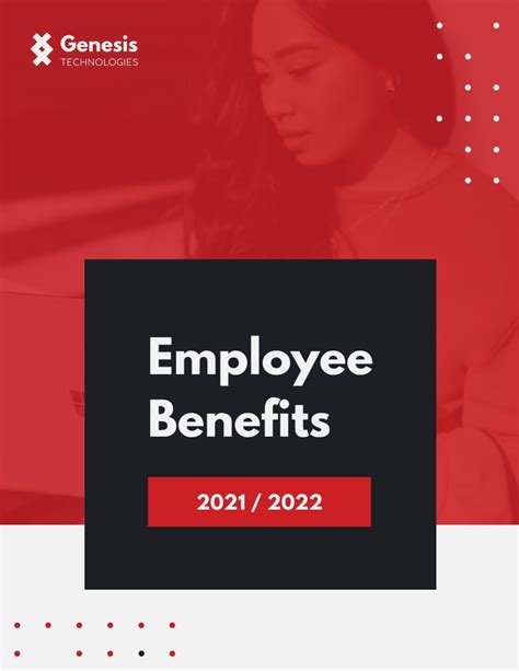 Employee Benefits Booklet Template Visme