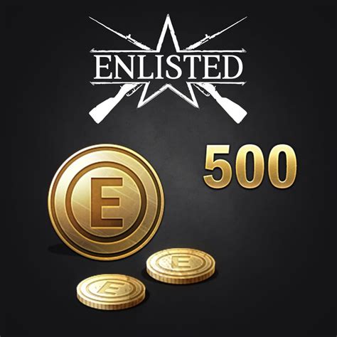 Enlisted 500 Gold Cover Or Packaging Material Mobygames