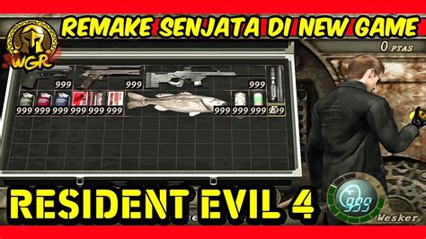 Resident Evil Remake Senjata Albert Wesker Di New Game Youtube