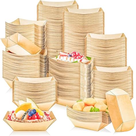 Amazon MotBach 300 Pack 1 2 Lb Paper Food Boat Trays Disposable