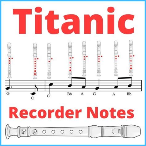 Simple Recorder Fingering Chart