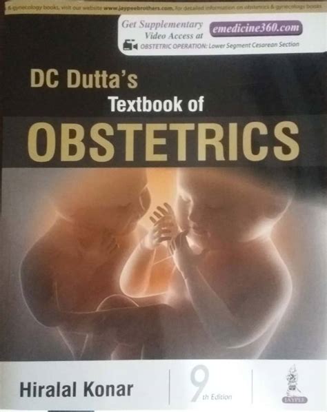 Dc Duttas Textbook Of Obstetrics Buy Dc Duttas Textbook Of