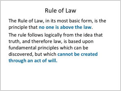 Rule Of Law Definition Pen Stationary Suggest