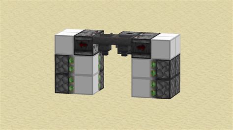 how about the world's smallest 2x2 flush piston door? : r/redstone