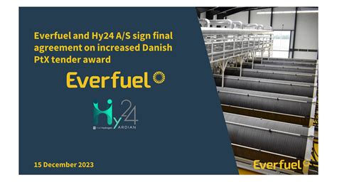 Everfuel And Hy A S Sign Final Agreement On Increased Danish Power To