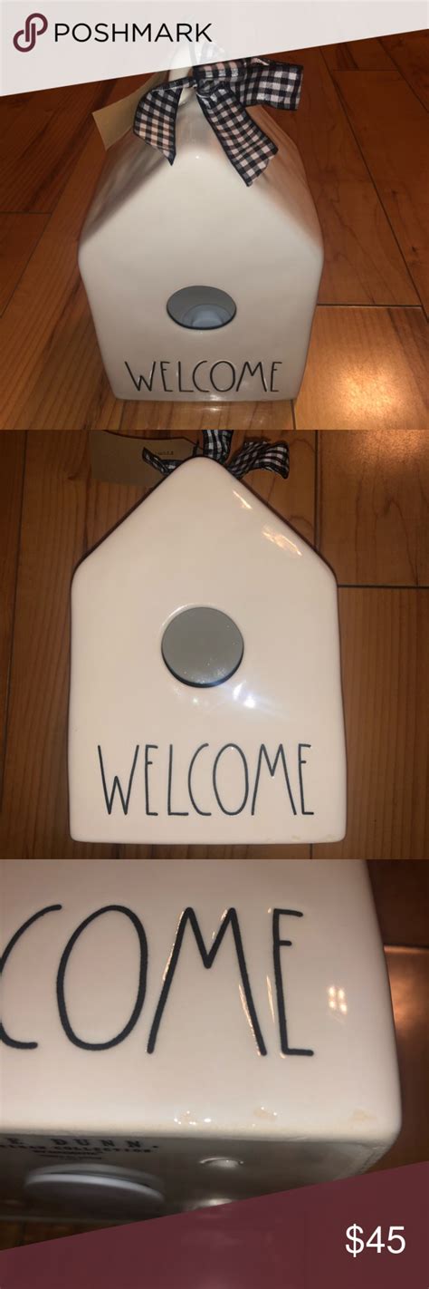 Rae Dunn Welcome Birdhouse Rae Dunn Dunn Rae