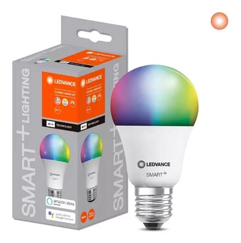 Lampara Foco Led Ledvance Smart Wifi Rgbw Color 9w E27 Envío gratis