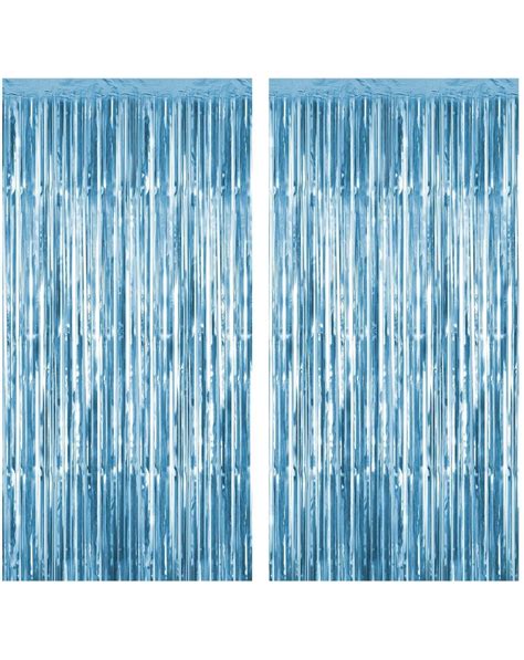 Foil Fringe Curtains Metallic Tinsel Mylar Curtain For Party Photo