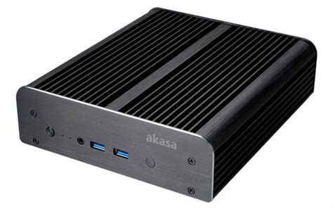 Корпус Akasa Newton X6 совместим с 12 моделями плат для мини-ПК Intel NUC