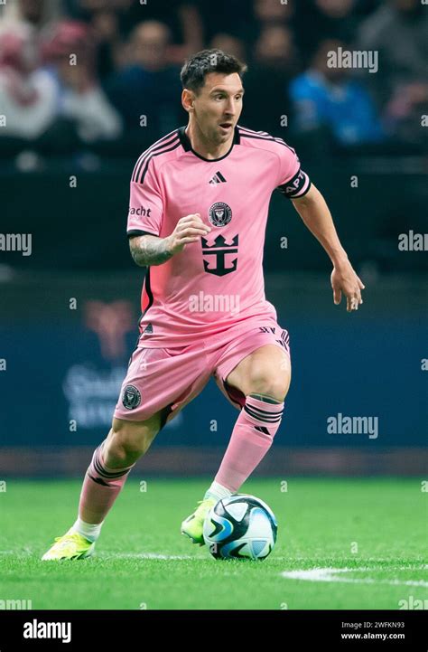 Lionel Messi 10 Of Inter Miami Fc In Action During The Riyadh Season