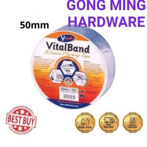 High Quality V TECH BRAND VITAL BAND VT 420 BITUMEN FLASHING TAPE 50MM