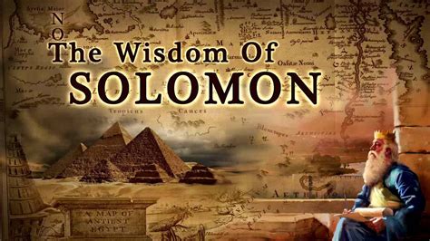 Learneng: Solomon’s wisdom