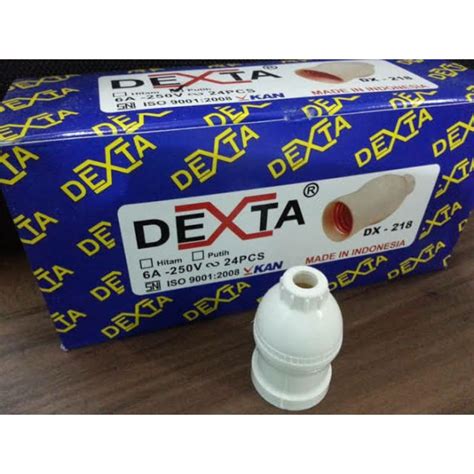 Jual Fitting Fiting Lampu Gantung Putih E27 DEXTA DX 218 Shopee Indonesia