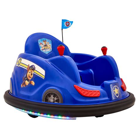 Flybar PAW Patrol Toddler Ride-On 6V Bumper Car, Kids Operated Vehicle, Includes Battery ...