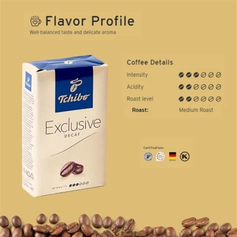 Tchibo Exclusive Decaf Ground Coffee Oz G Bag Frys Food Stores