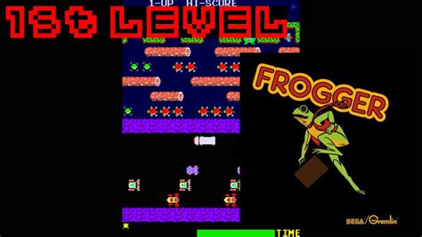 Frogger 1981 Arcade 1st Level Youtube