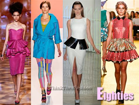 Spring 2012 New York Fashion Week Trends: Eighties