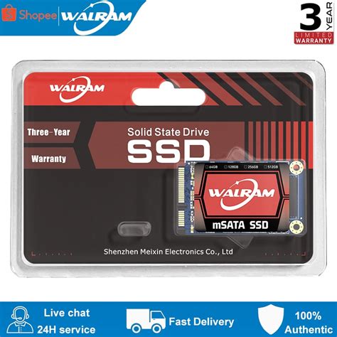 Walram Msata Mini G Ssd Internal Hard Drive High Speed