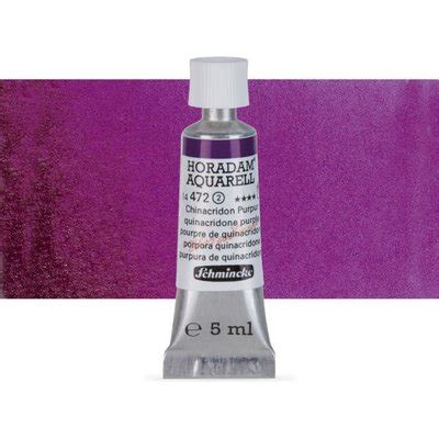 Pencils Schmincke Horadam Watercolour Paint 5ml Quinacridone Purple