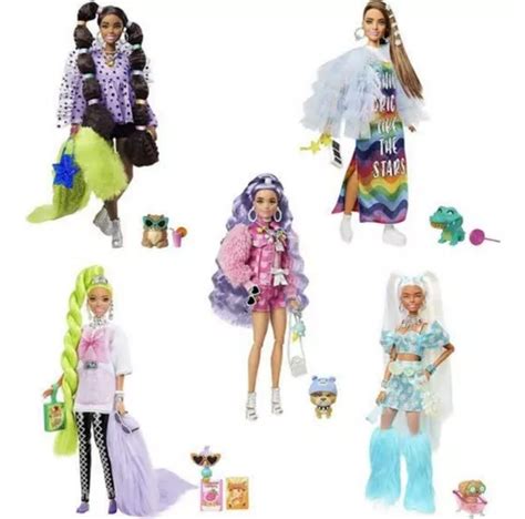 Nuevo Barbie Extra 5 Pack 2022 Muñeca Exclusiva Meses Sin Intereses