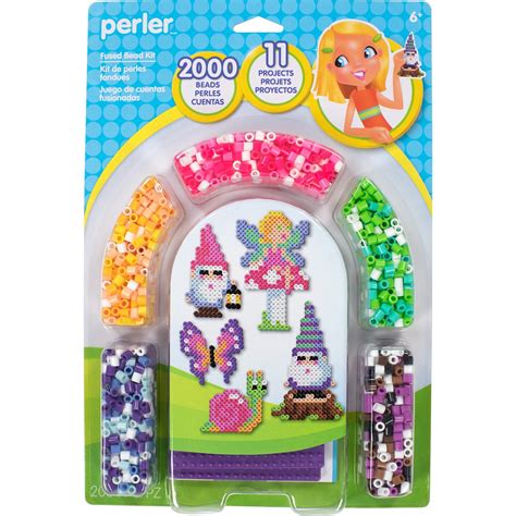 Perler Fused Bead Kit Gnomes Stencils And Forms Michaels