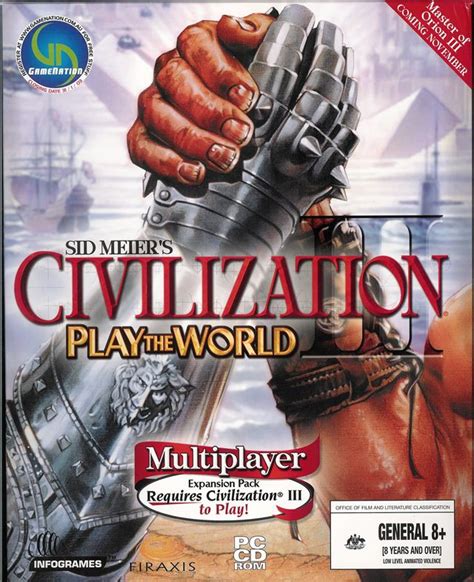 Sid Meier S Civilization Iii Play The World Cover Or Packaging