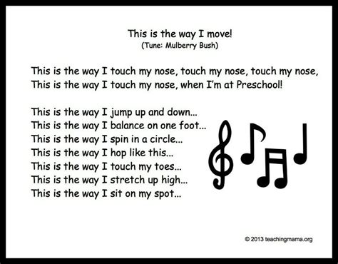 Pin by Kristin Thomas on my preschool songs | Transition songs ...