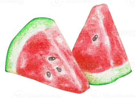 Watercolor Watermelon Fruit 23322423 Png