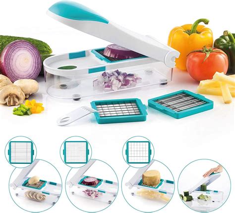 BERELA HOME Multicut 3 En 1 Mandolina De Cocina Cortador De