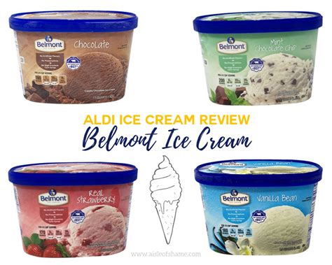 Aldi Ice Cream Brands