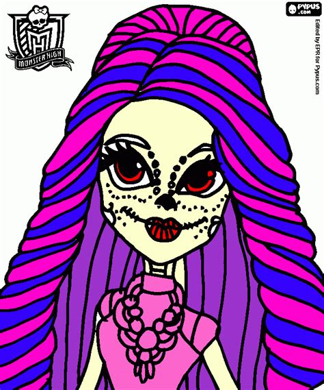 Monsterhigh Coloring Page Printable Monsterhigh