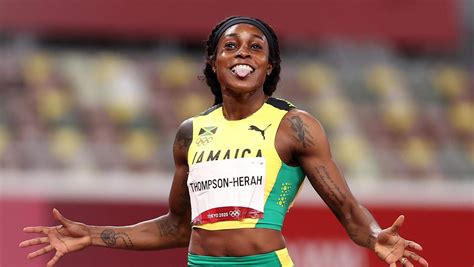 Elaine Thompson Herah Bcomes The Fastest Woman Alive Winning Both The