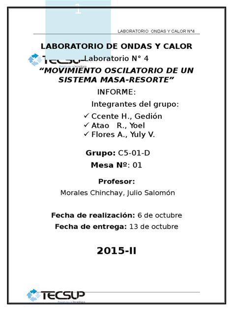 Pdf Ensayo Laboratorio N Ondas Y Calor Dokumen Tips