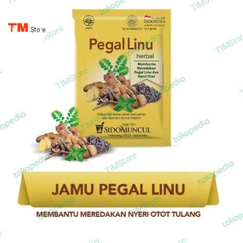 Jual Jamu Pegal Linu Komplit Sido Muncul Isi Sachet Jakarta Utara