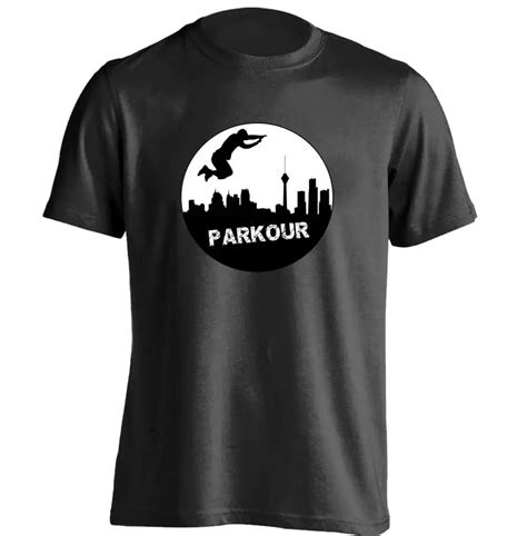 Parkour Mens And Womens Band T Shirts Rock Custom Teet Shirt Rockband T