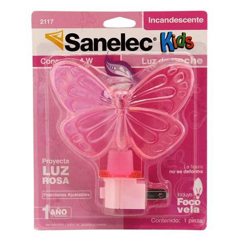 Luz De Noche Sanelec 3 LEDS De Colores Walmart