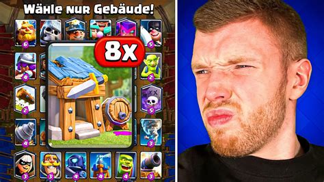 😱 Nur GebÄude WÄhlen Im Mega Auswahl Modus Unglaubliches Ergebnis Clash Royale Deutsch