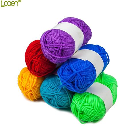 Hot selling Knitting Yarn Balls For Crocheting , DIY Tool Knitting Wool ...