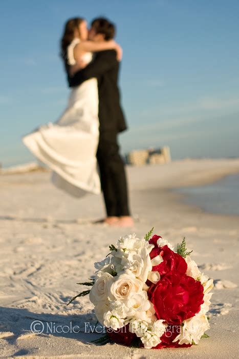 Beach Wedding Panama City Florida Nicole Everson Photography